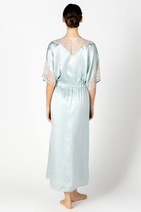 NK Imode Agatha Nostalgia Hanky Long Silk Robe